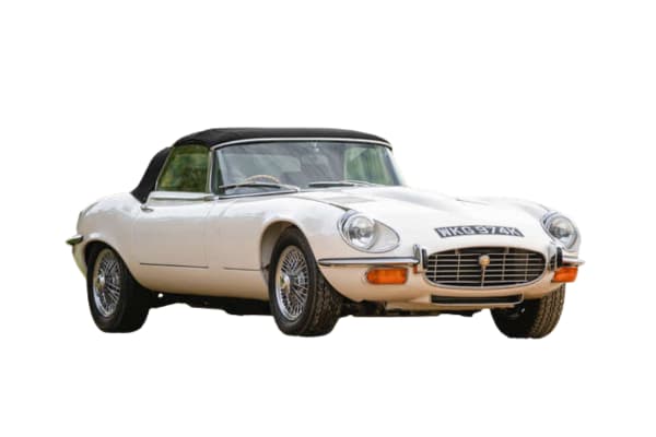 Jaguar E-Type (Serie 3) mit Cabrio-Verdeck