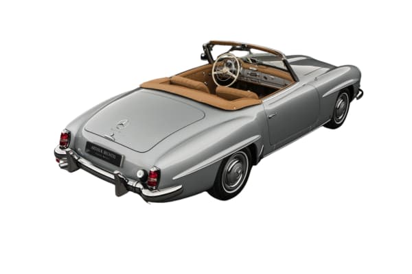Mercedes Benz 190 SL mit Cabrio-Verdeck