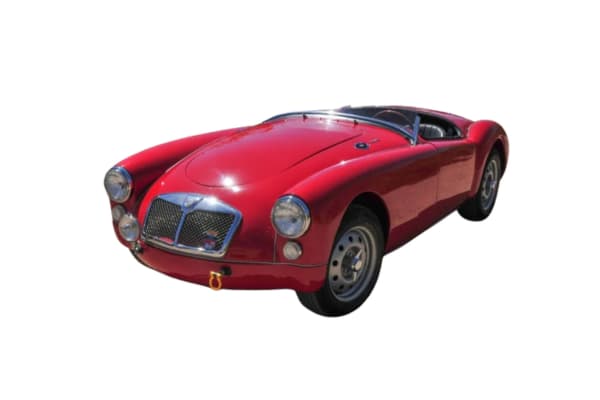 MG MGA Mk.II mit Cabrio-Verdeck