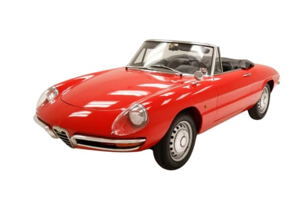 Alfa Romeo Duetto Spider (Rundheck) mit Cabrio-Verdeck