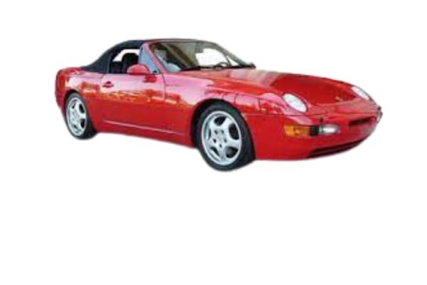 Porsche 944/968 Cabrio mit Cabrio-Verdeck