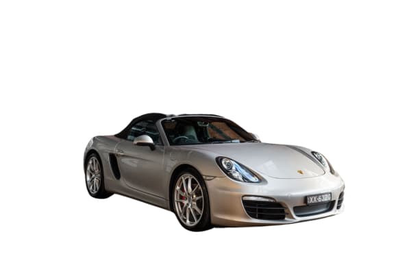 Porsche Boxster (981) mit Cabrio-Verdeck