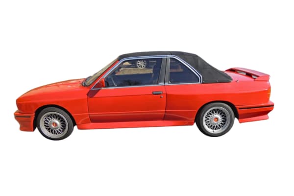 BMW Baur E30 Targa Cabrio mit Cabrio-Verdeck